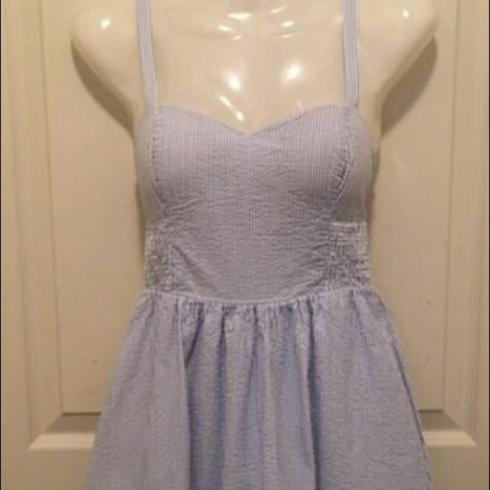 Lilly Pulitzer Christine Dress Size 0 Searsucker - Picture 13 of 14